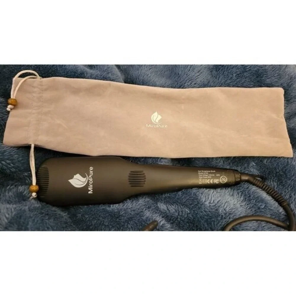 Miropure hair straightener brush Model‎ s-102